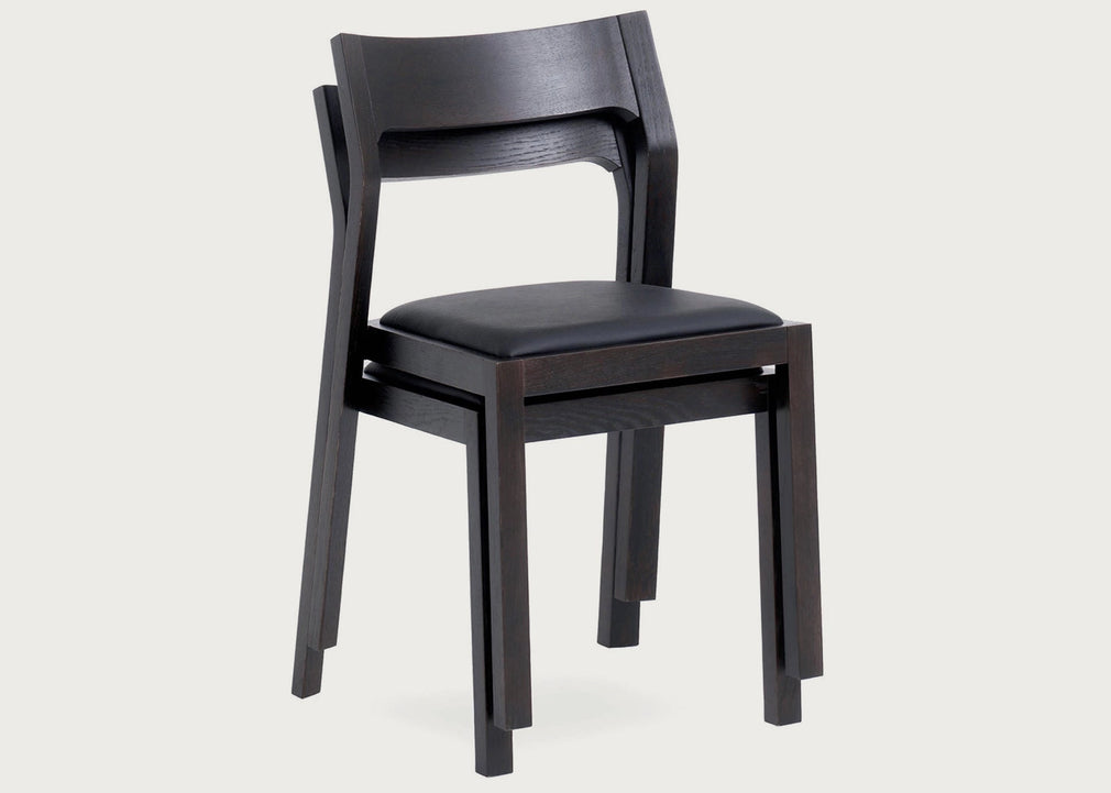 Profile Chair Oak & Brown