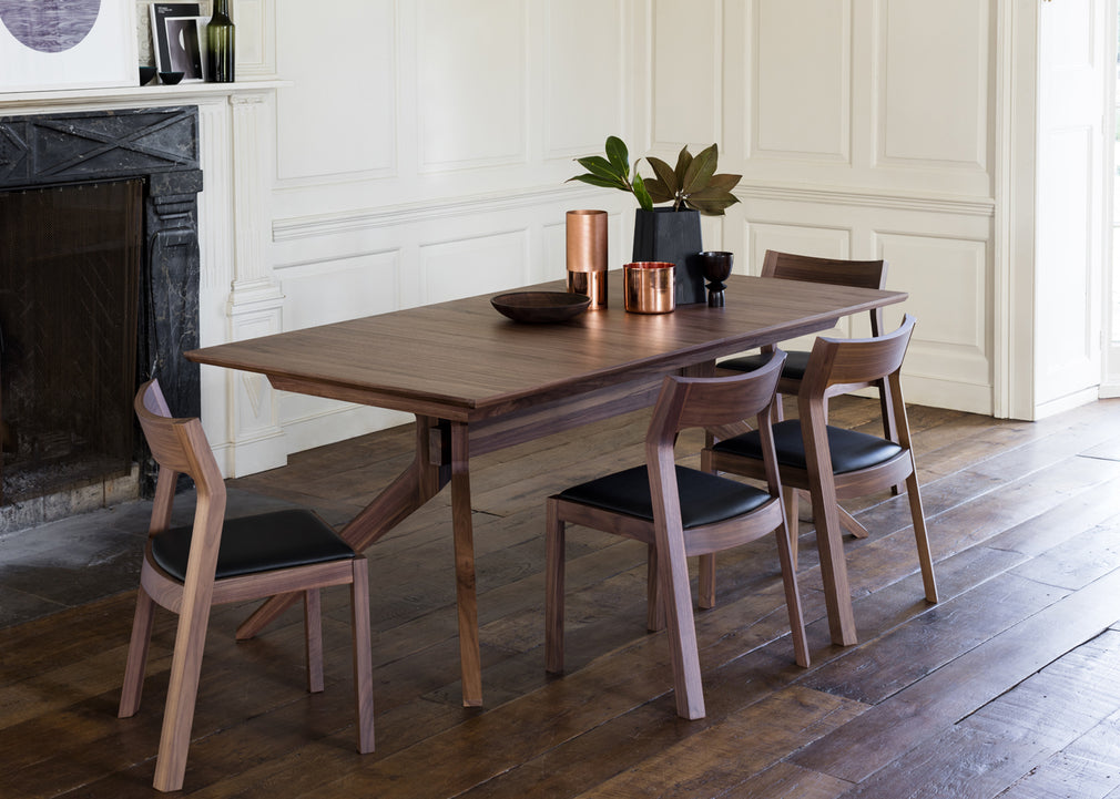 Profile Chair Oak & Brown