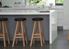 Oki-Nami Tall Bar Stool Oak