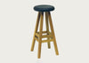 Oki-Nami Tall Bar Stool Oak