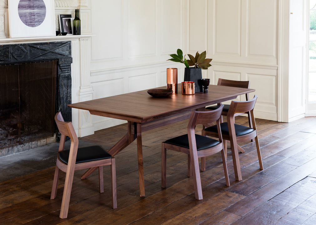 Cross Extending Dining Table Oak