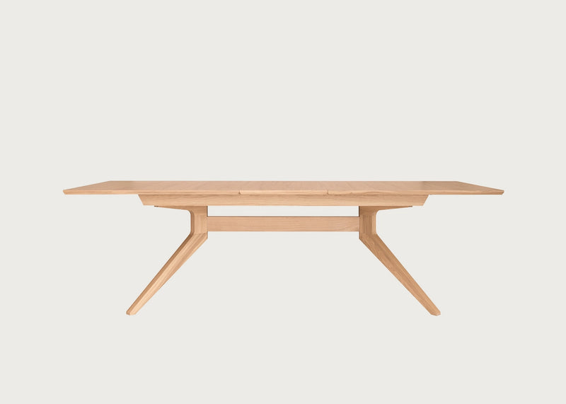 Cross Extending Dining Table Oak