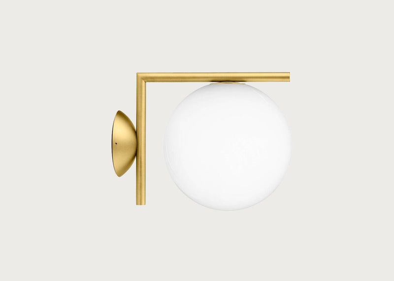 IC W1 Wall Light Brass