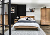 Brunel Bed Oak Headboard Double