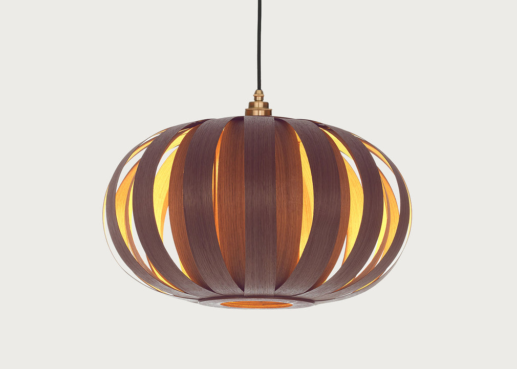 Urchin Pendant Light Large / Walnut