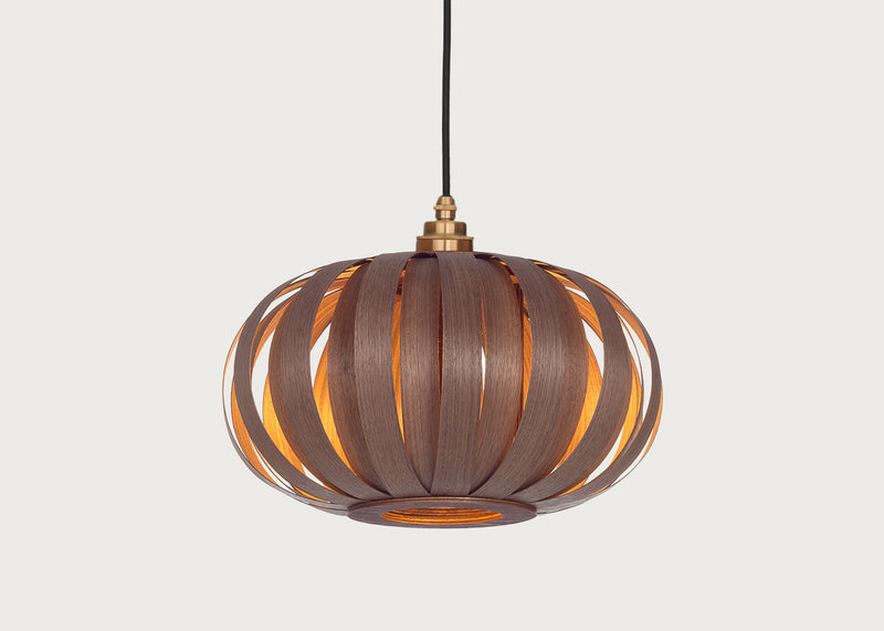Urchin Pendant Light Small / Walnut
