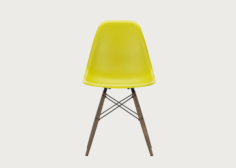 Eames DSW Chair RE Mustard / DSW Dark Maple