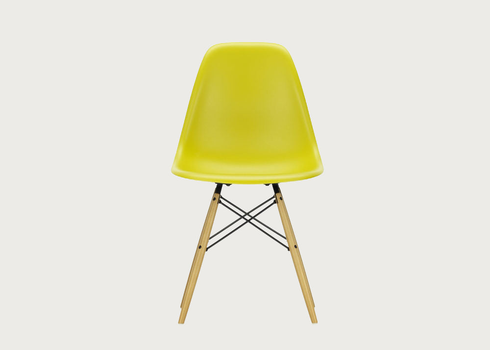 Eames DSW Chair RE Mustard / DSW Golden Maple