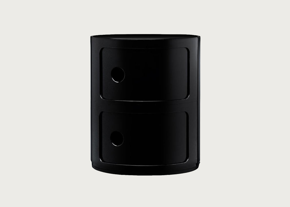 Componibili Cabinet Black / 2 Elements