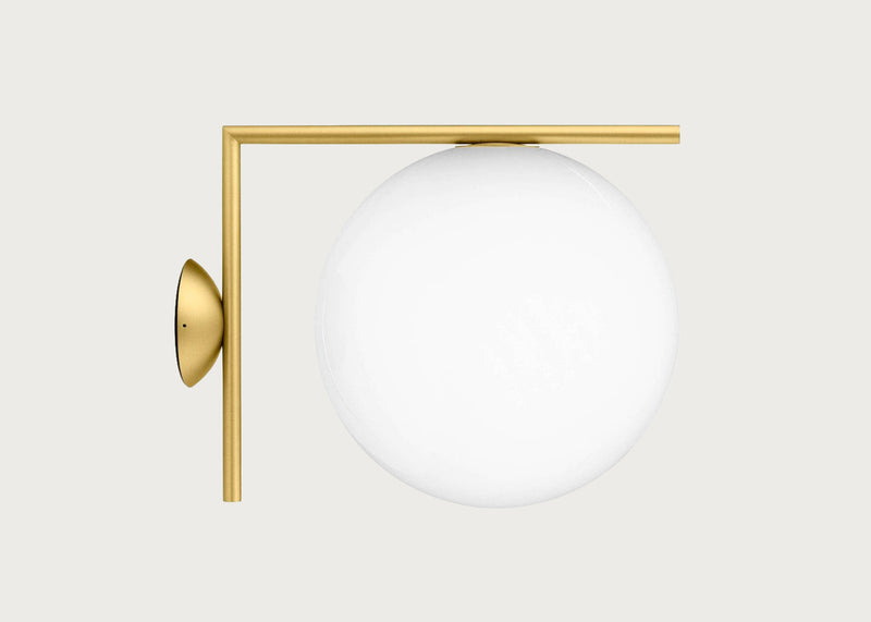IC W2 Wall Light Brass