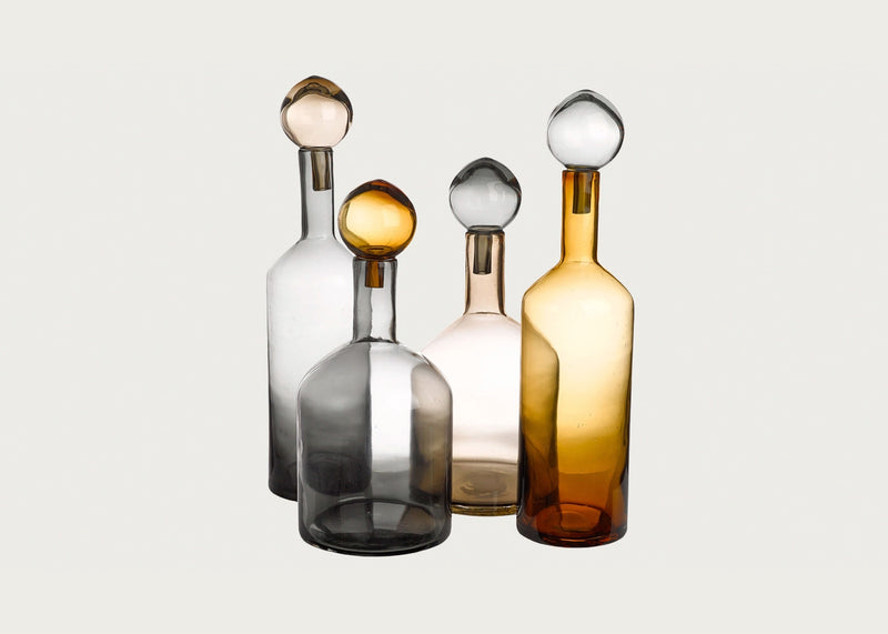Bubbles & Bottles Set Of 4 Lustre