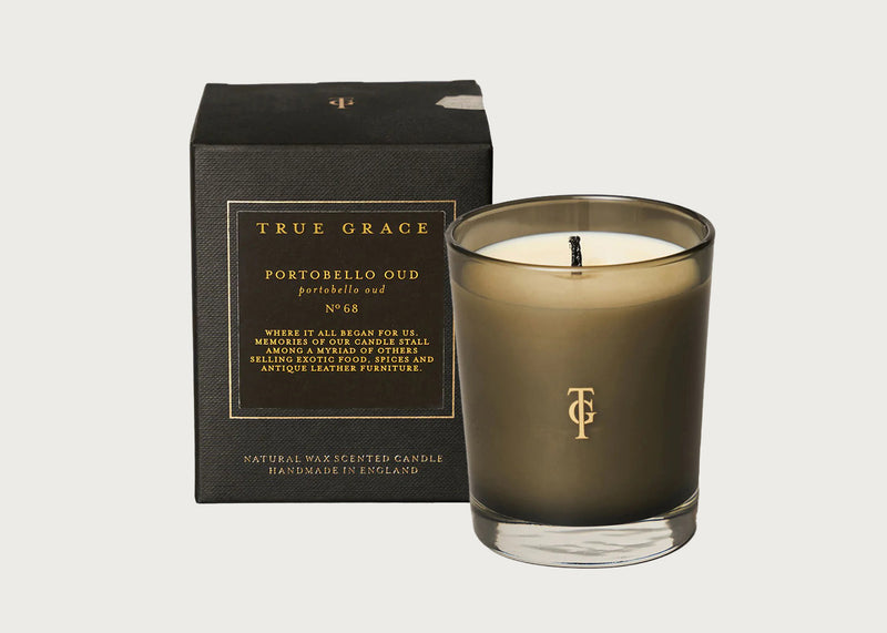 Manor Portobello Oud Scented Glass Candle