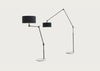 Gary Floor Lamp Walnut Marble Base Big
