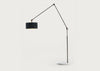Gary Floor Lamp Walnut Marble Base Big