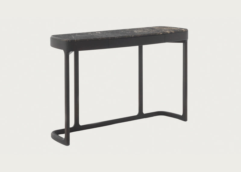 Blush Console Moka Emperador Brown Marble