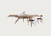 Cross Extending Dining Table Oak