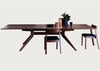 Cross Extending Dining Table Walnut