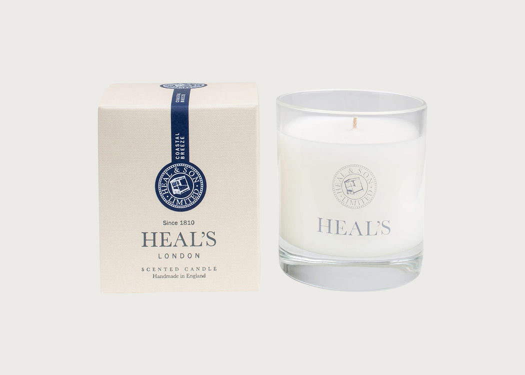 Coastal Breeze Scented Glass Candle