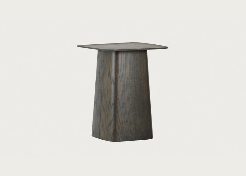Wooden Side Table Small Dark Oak