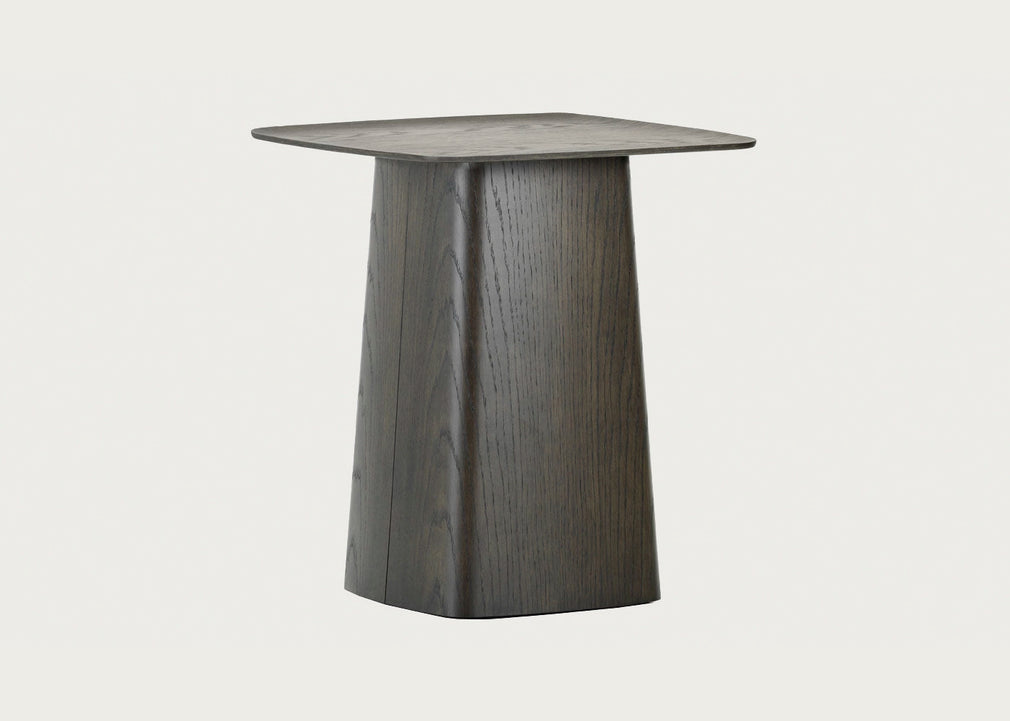 Wooden Side Table Medium Dark Oak