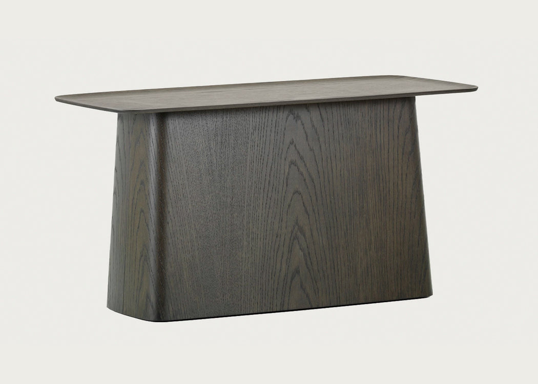 Wooden Side Table Large Dark Oak