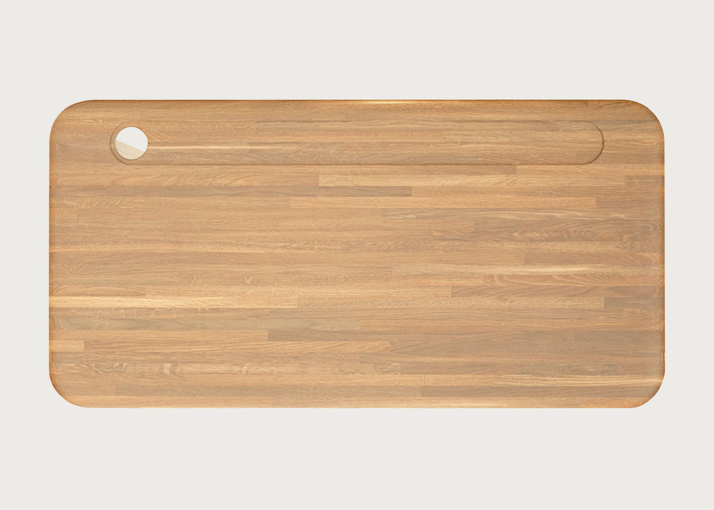 Slab Desk Natural Oak