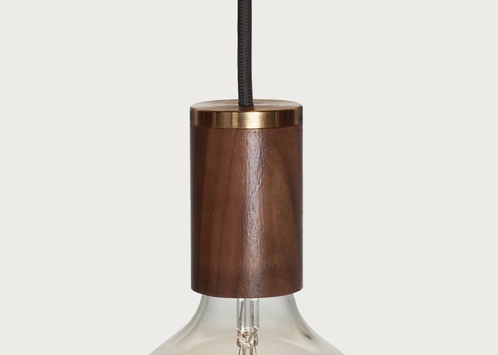 Knuckle Pendant Wood Walnut