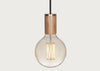 Knuckle Pendant Wood Oak