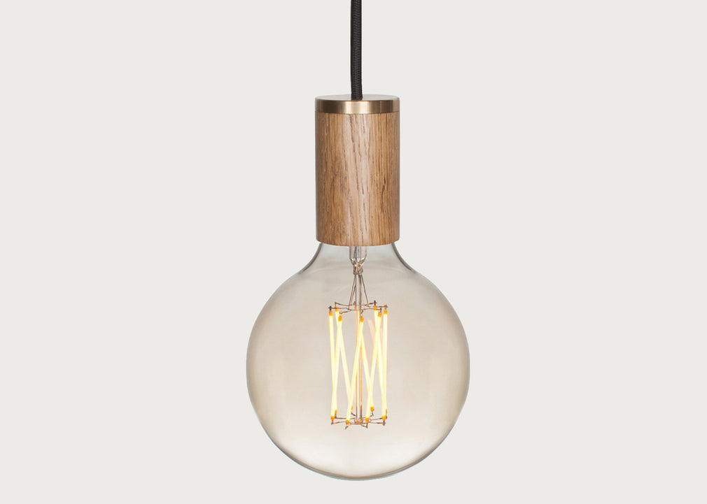 Knuckle Pendant Wood Oak