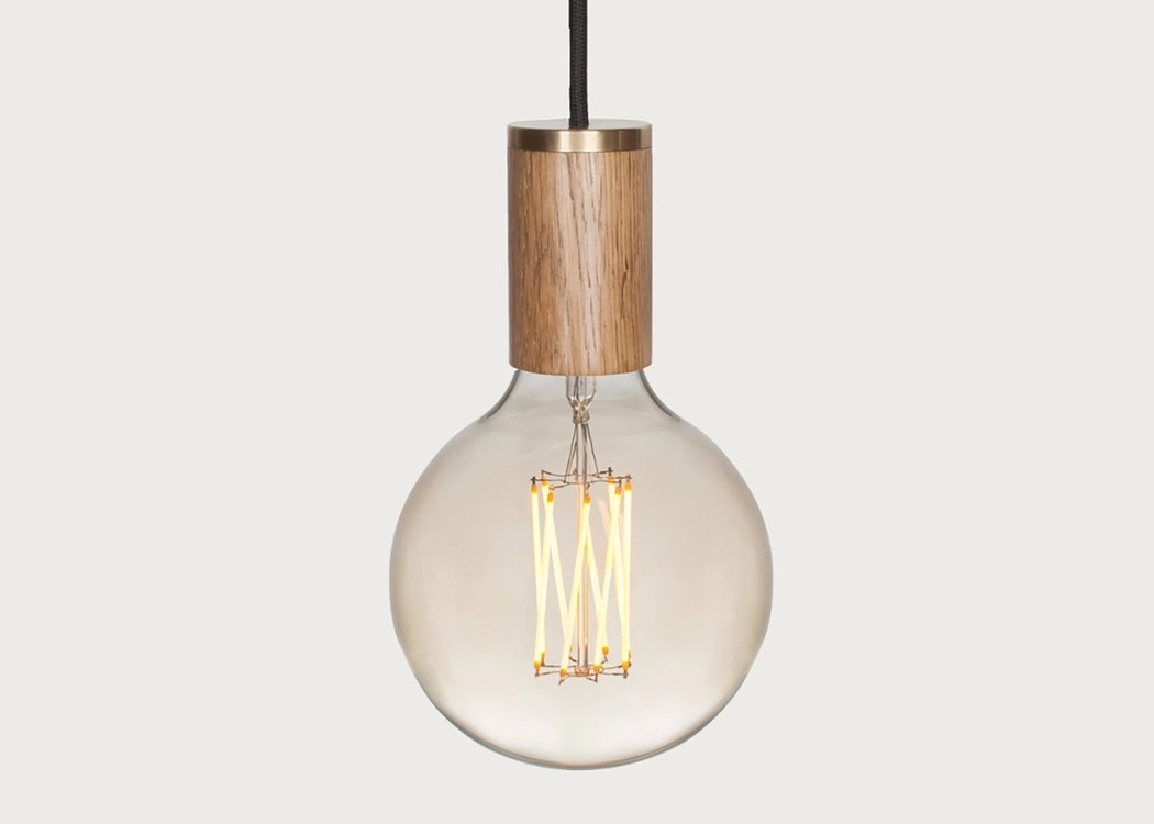 Knuckle Pendant Wood Oak