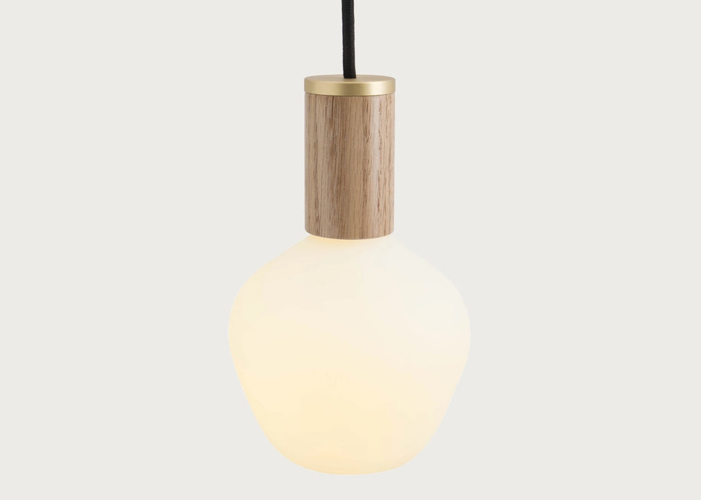 Knuckle Pendant Wood Oak
