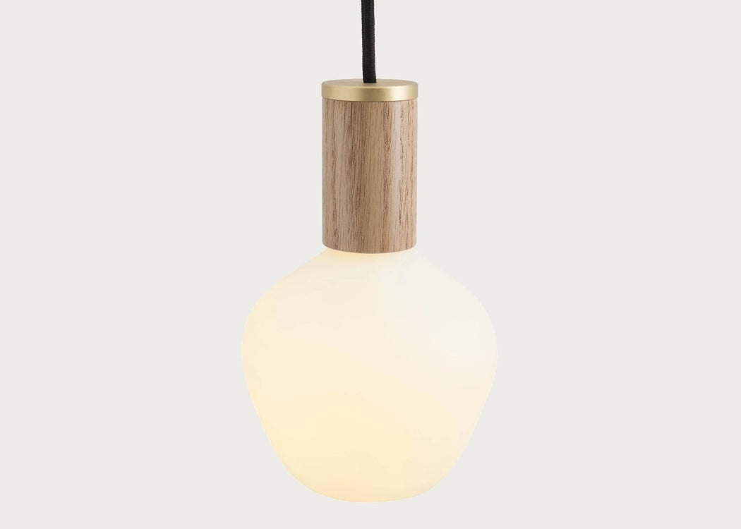 Knuckle Pendant Wood Oak
