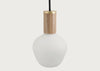 Knuckle Pendant Wood Oak