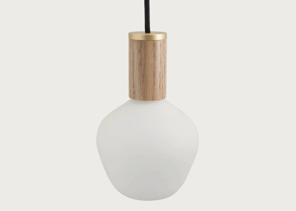 Knuckle Pendant Wood Oak