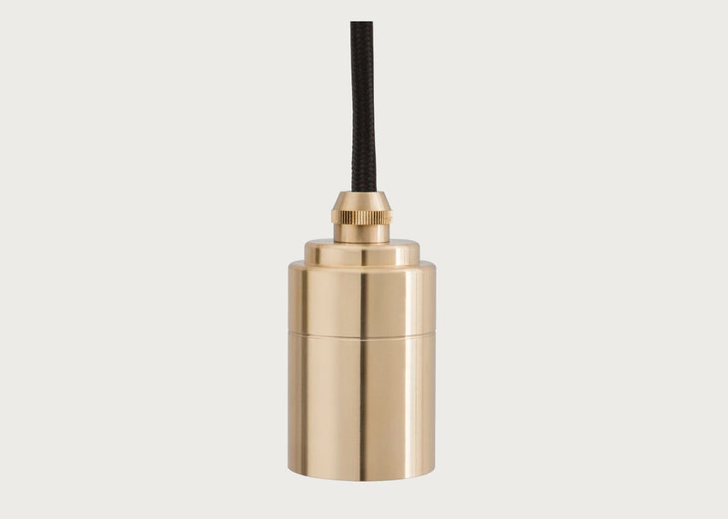 Knuckle Pendant Light Brass