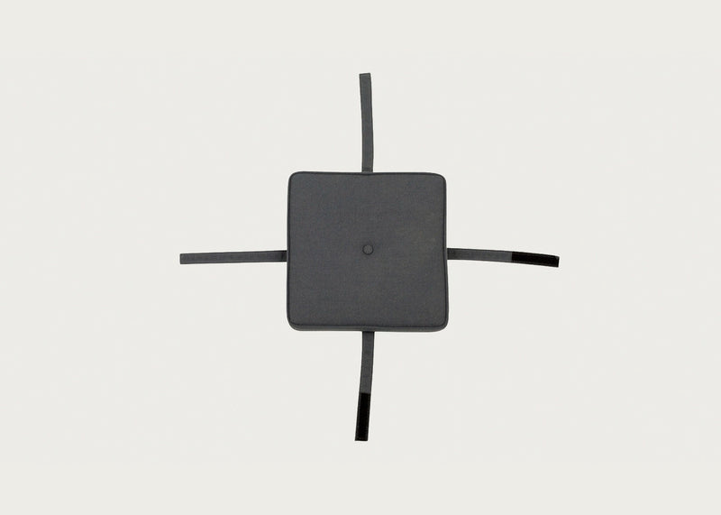 Brunel Bar Stool Seat Cushion Grey