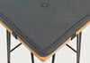 Brunel Bar Stool Seat Cushion Grey