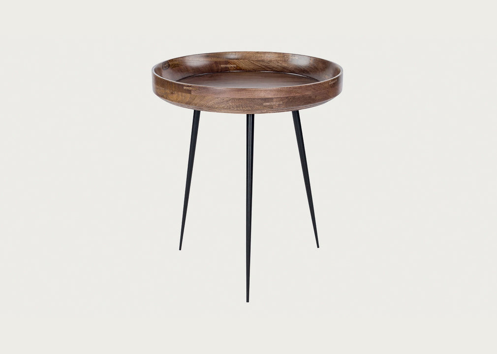Bowl Table Medium Smoked Grey