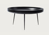 Bowl Table Extra Large Black Stain