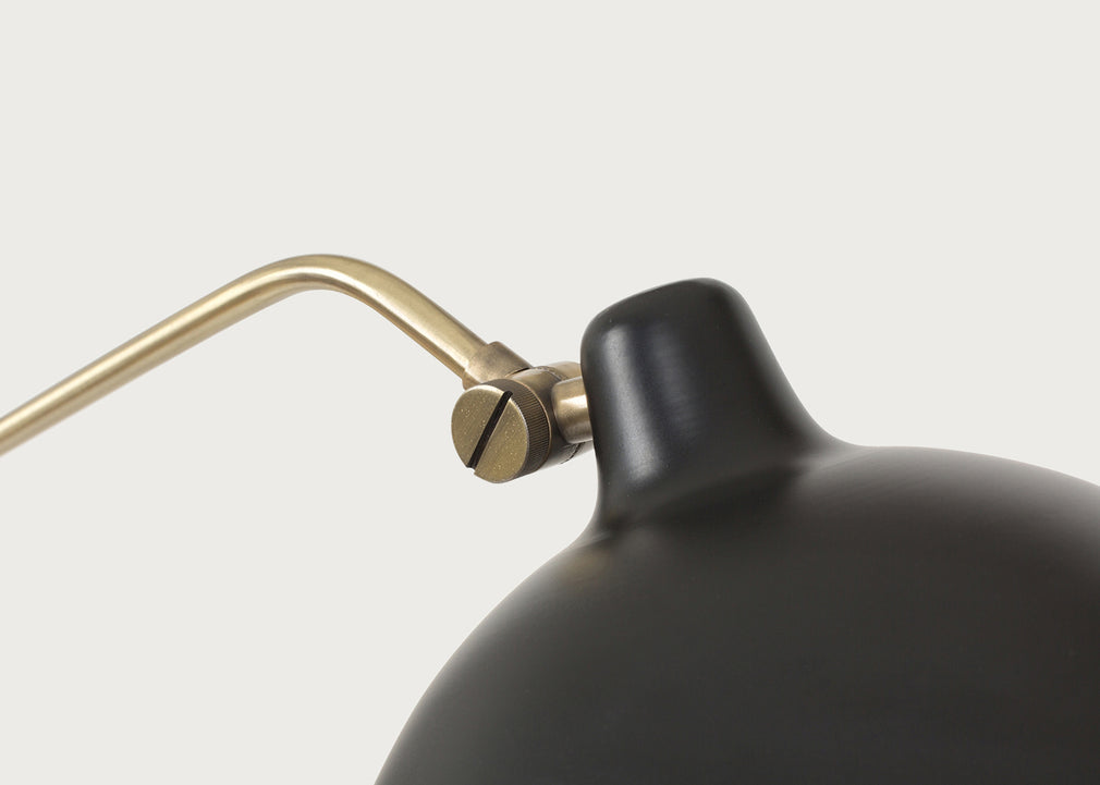 Milton Table Lamp Black & Brass