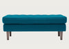 Hepburn Ottoman St Moritz Wool Teal / Natural