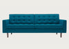 Hepburn 4 Seater Sofa St Moritz Wool Teal / Natural
