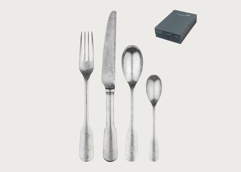 Fiddle Vintage Satin 24 Piece Set
