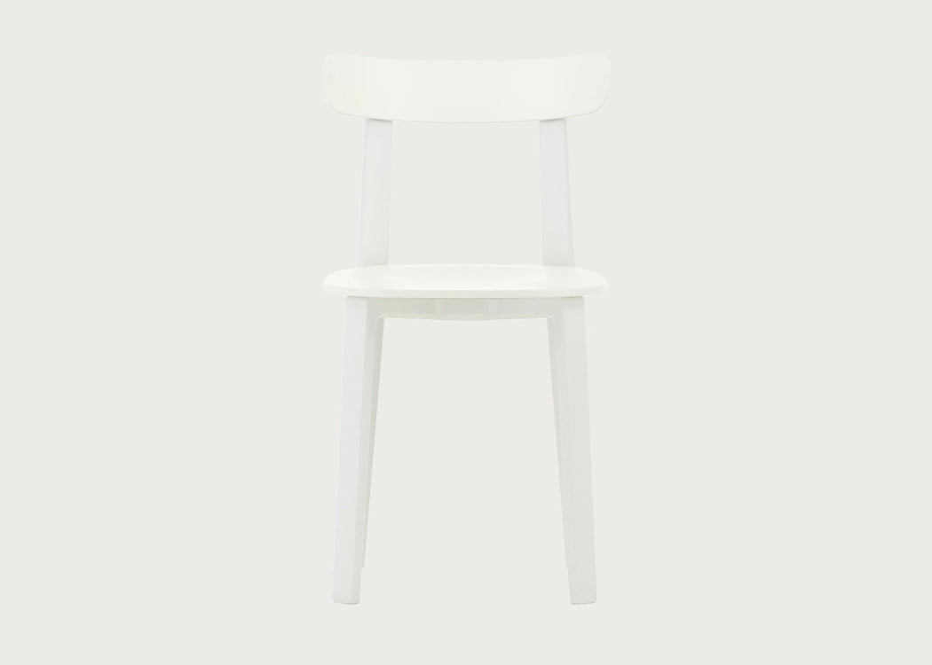 All Plastics Chair White