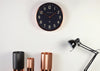 Master Edwards Wall Clock Copper