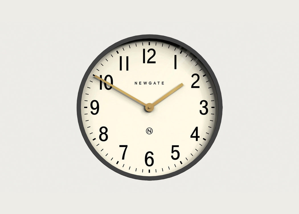 Mr Edwards Wall Clock Grey
