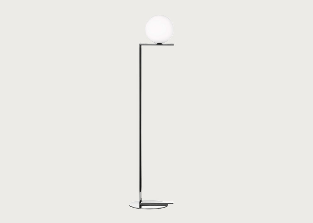 IC F1 Floor Light Chrome