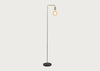 Junction Floor Lamp Brass