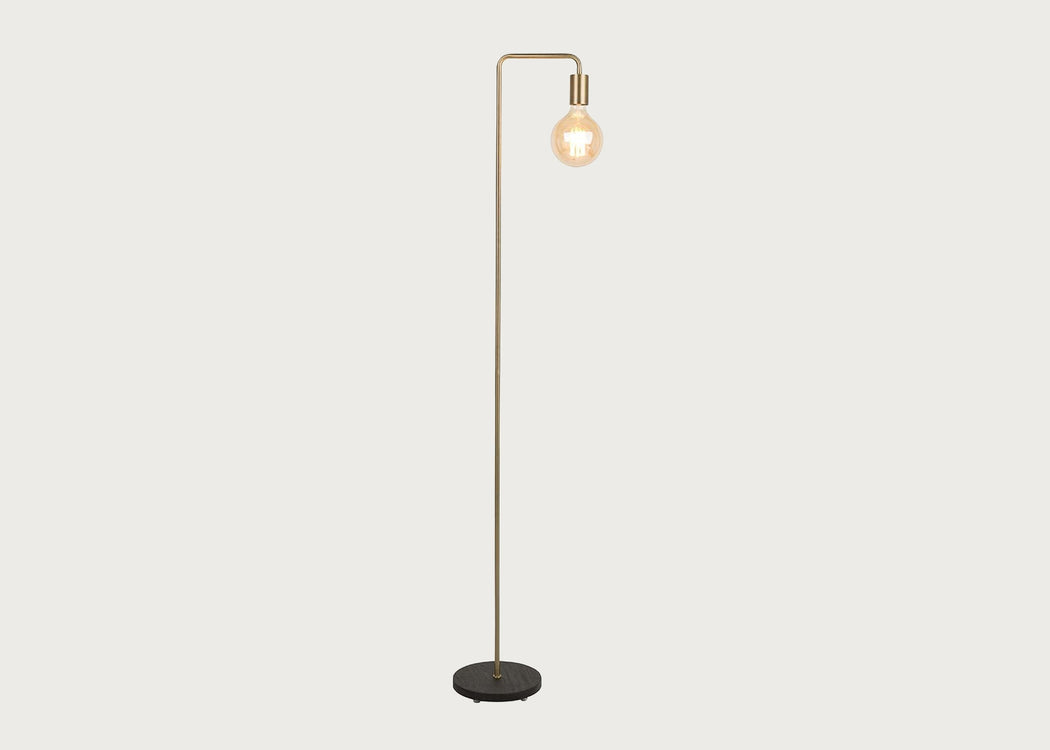 Junction Floor Lamp Brass
