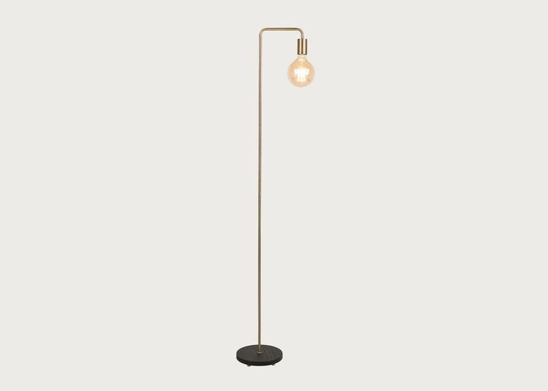 Junction Floor Lamp Brass